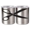 10 oz. Silver Stainless Steel Short Tumbler Thumbnail