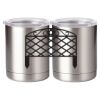 10 oz. Silver Stainless Steel Short Tumbler Thumbnail