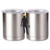10 oz. Silver Stainless Steel Short Tumbler Thumbnail