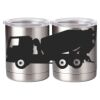 10 oz. Silver Stainless Steel Short Tumbler Thumbnail