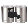10 oz. Silver Stainless Steel Short Tumbler Thumbnail