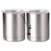 10 oz. Silver Stainless Steel Short Tumbler Thumbnail