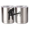 10 oz. Silver Stainless Steel Short Tumbler Thumbnail