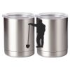 10 oz. Silver Stainless Steel Short Tumbler Thumbnail