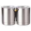 10 oz. Silver Stainless Steel Short Tumbler Thumbnail