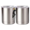 10 oz. Silver Stainless Steel Short Tumbler Thumbnail