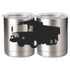 10 oz. Silver Stainless Steel Short Tumbler Thumbnail