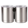 10 oz. Silver Stainless Steel Short Tumbler Thumbnail