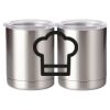 10 oz. Silver Stainless Steel Short Tumbler Thumbnail