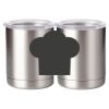10 oz. Silver Stainless Steel Short Tumbler Thumbnail