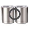 10 oz. Silver Stainless Steel Short Tumbler Thumbnail