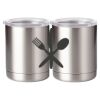 10 oz. Silver Stainless Steel Short Tumbler Thumbnail