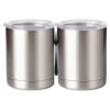 10 oz. Silver Stainless Steel Short Tumbler Thumbnail