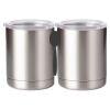10 oz. Silver Stainless Steel Short Tumbler Thumbnail