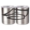 10 oz. Silver Stainless Steel Short Tumbler Thumbnail