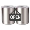 10 oz. Silver Stainless Steel Short Tumbler Thumbnail