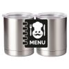 10 oz. Silver Stainless Steel Short Tumbler Thumbnail