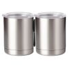 10 oz. Silver Stainless Steel Short Tumbler Thumbnail