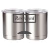 10 oz. Silver Stainless Steel Short Tumbler Thumbnail