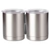 10 oz. Silver Stainless Steel Short Tumbler Thumbnail