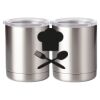 10 oz. Silver Stainless Steel Short Tumbler Thumbnail