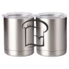 10 oz. Silver Stainless Steel Short Tumbler Thumbnail