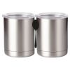 10 oz. Silver Stainless Steel Short Tumbler Thumbnail