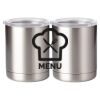 10 oz. Silver Stainless Steel Short Tumbler Thumbnail
