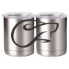 10 oz. Silver Stainless Steel Short Tumbler Thumbnail