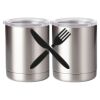 10 oz. Silver Stainless Steel Short Tumbler Thumbnail