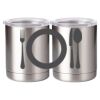 10 oz. Silver Stainless Steel Short Tumbler Thumbnail