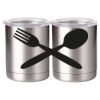 10 oz. Silver Stainless Steel Short Tumbler Thumbnail