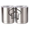 10 oz. Silver Stainless Steel Short Tumbler Thumbnail