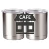 10 oz. Silver Stainless Steel Short Tumbler Thumbnail