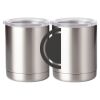 10 oz. Silver Stainless Steel Short Tumbler Thumbnail
