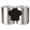 10 oz. Silver Stainless Steel Short Tumbler Thumbnail