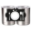 10 oz. Silver Stainless Steel Short Tumbler Thumbnail