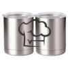 10 oz. Silver Stainless Steel Short Tumbler Thumbnail