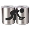 10 oz. Silver Stainless Steel Short Tumbler Thumbnail