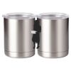 10 oz. Silver Stainless Steel Short Tumbler Thumbnail