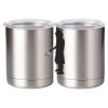 10 oz. Silver Stainless Steel Short Tumbler Thumbnail