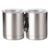 10 oz. Silver Stainless Steel Short Tumbler Thumbnail