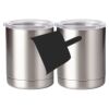 10 oz. Silver Stainless Steel Short Tumbler Thumbnail