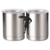 10 oz. Silver Stainless Steel Short Tumbler Thumbnail