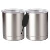 10 oz. Silver Stainless Steel Short Tumbler Thumbnail