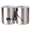 10 oz. Silver Stainless Steel Short Tumbler Thumbnail