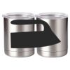 10 oz. Silver Stainless Steel Short Tumbler Thumbnail