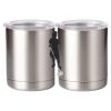 10 oz. Silver Stainless Steel Short Tumbler Thumbnail