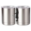 10 oz. Silver Stainless Steel Short Tumbler Thumbnail