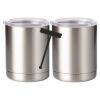 10 oz. Silver Stainless Steel Short Tumbler Thumbnail
